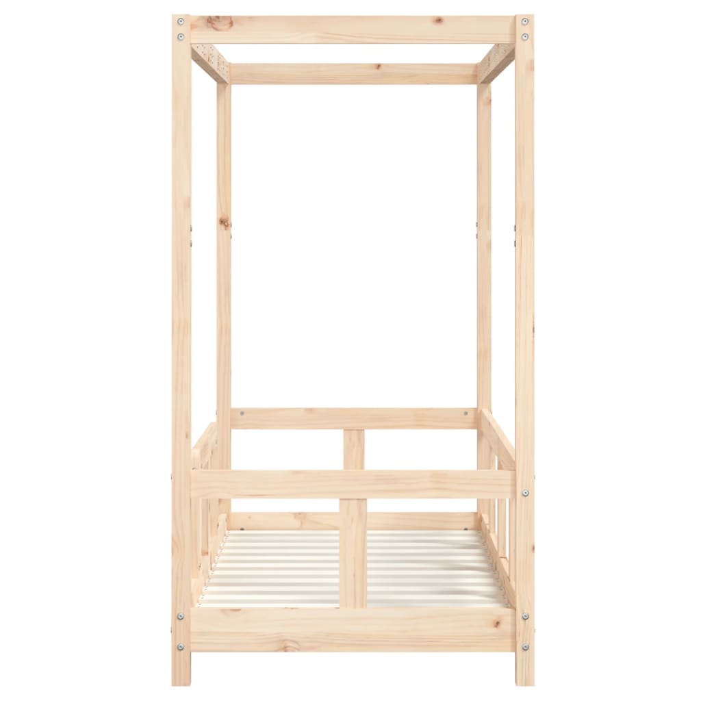 Kinderbedframe 70x140 cm massief grenenhout is nu te koop bij PeponiXL, paradijselijk wonen!