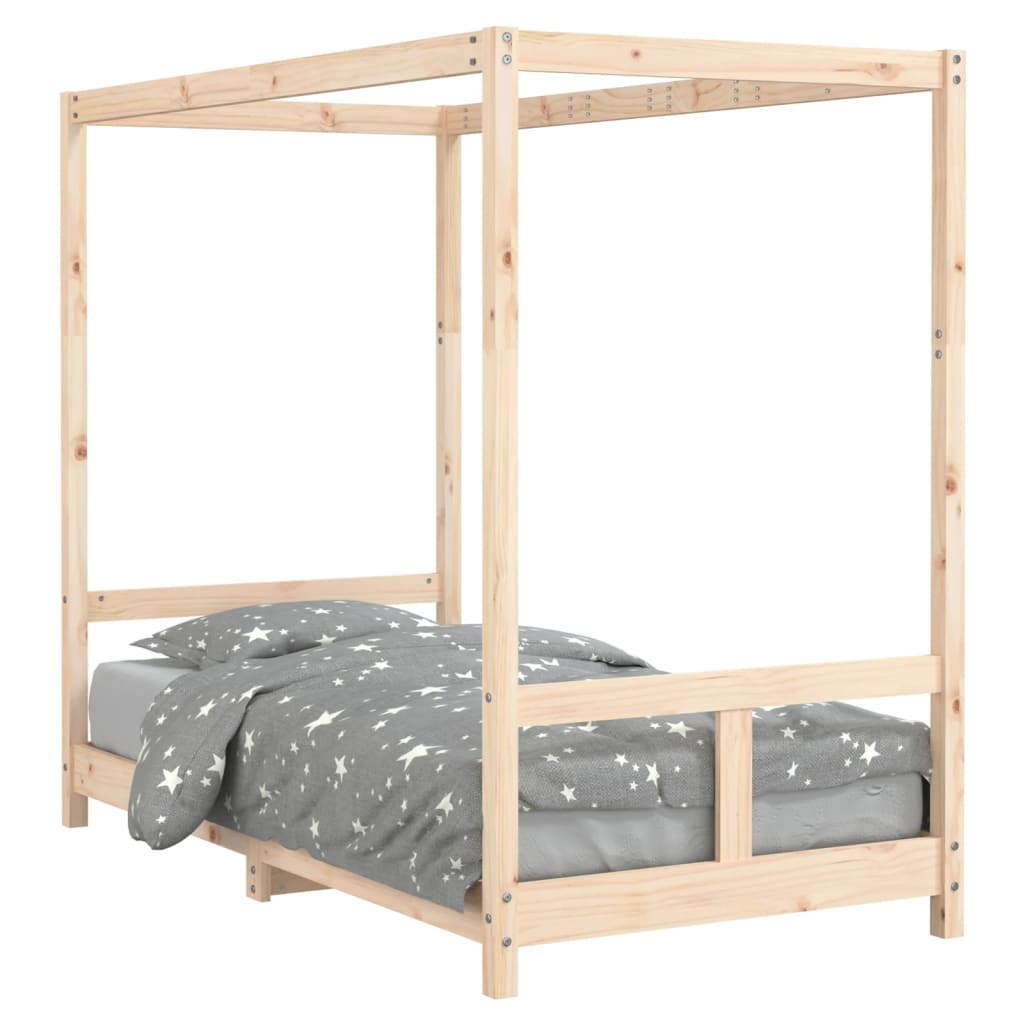 Kinderbedframe 80x160 cm massief grenenhout is nu te koop bij PeponiXL, paradijselijk wonen!