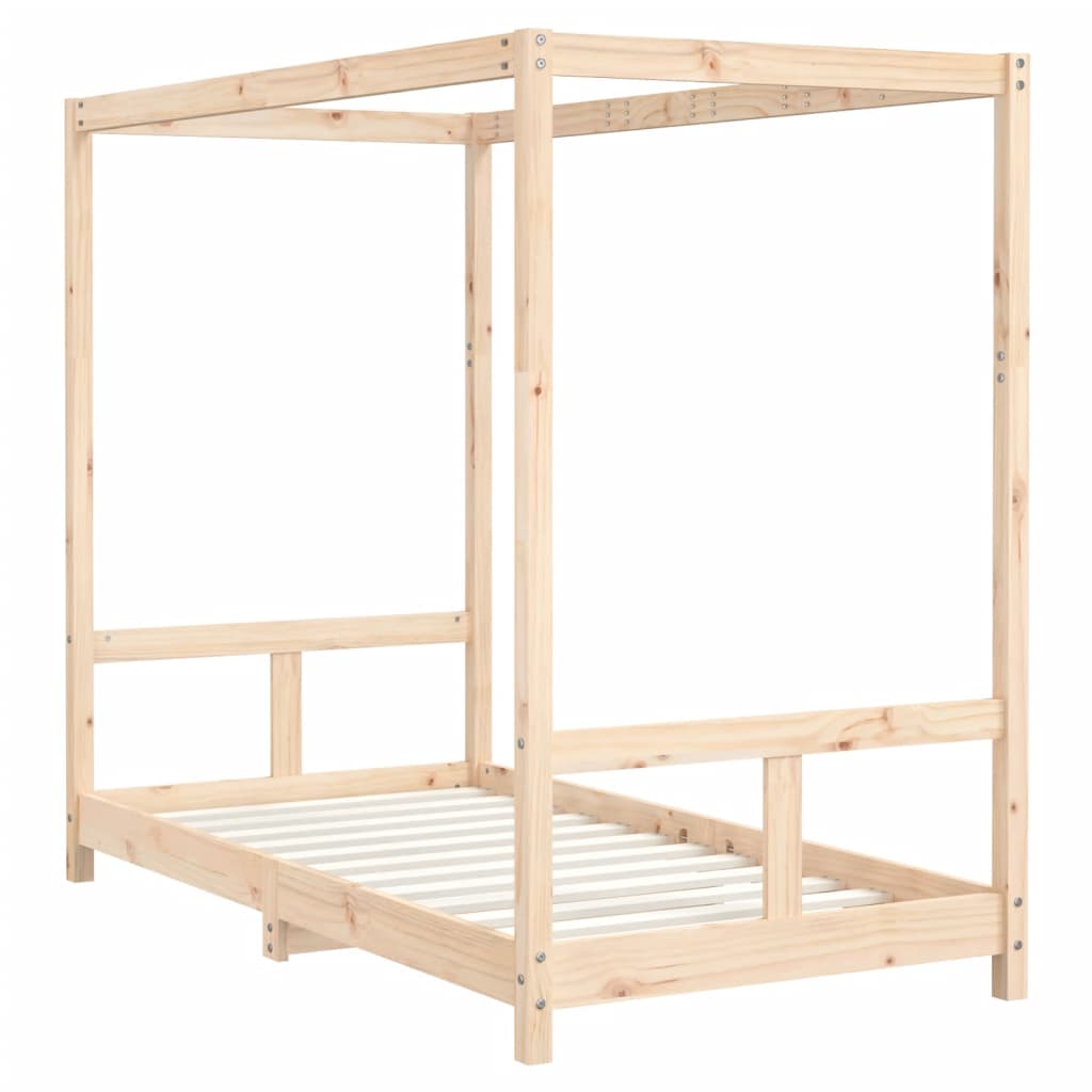 Kinderbedframe 80x160 cm massief grenenhout is nu te koop bij PeponiXL, paradijselijk wonen!