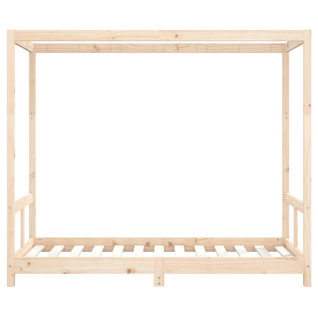 Kinderbedframe 80x160 cm massief grenenhout is nu te koop bij PeponiXL, paradijselijk wonen!