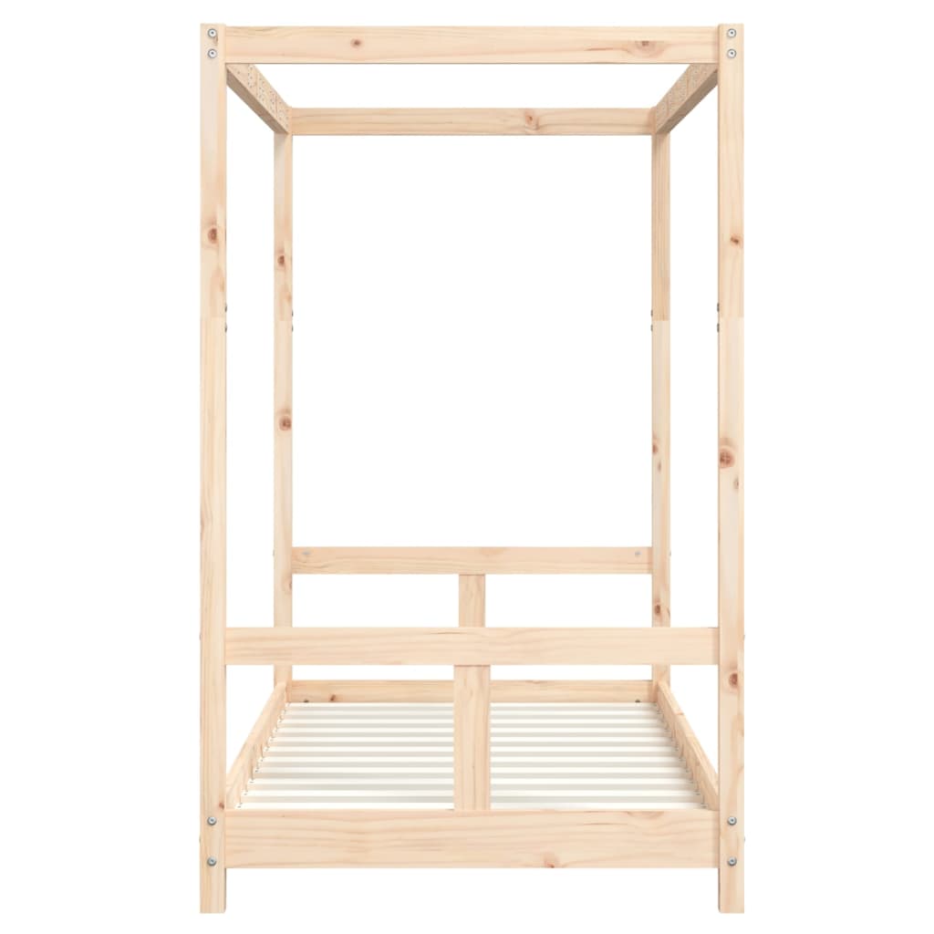 Kinderbedframe 80x160 cm massief grenenhout is nu te koop bij PeponiXL, paradijselijk wonen!