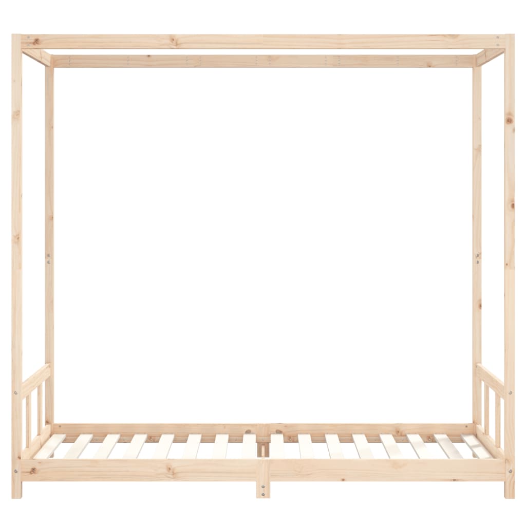 Kinderbedframe 90x200 cm massief grenenhout is nu te koop bij PeponiXL, paradijselijk wonen!