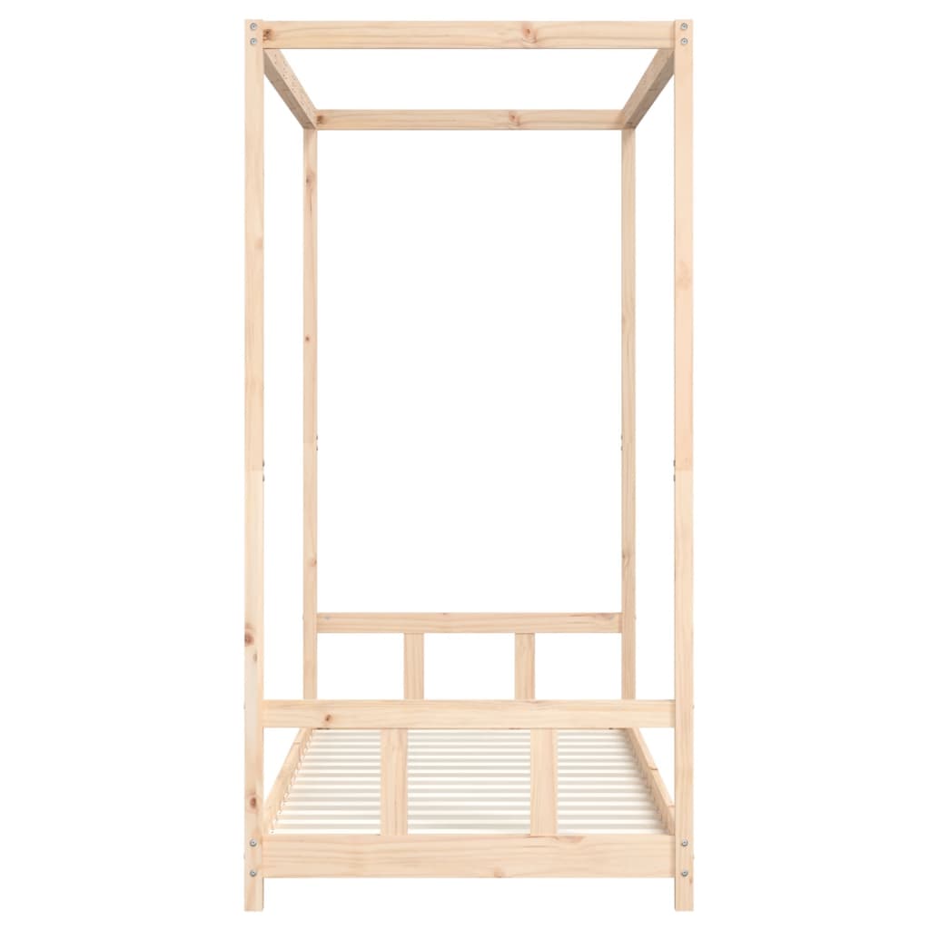 Kinderbedframe 90x200 cm massief grenenhout is nu te koop bij PeponiXL, paradijselijk wonen!