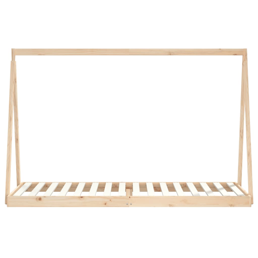 Kinderbedframe 80x200 cm massief grenenhout is nu te koop bij PeponiXL, paradijselijk wonen!