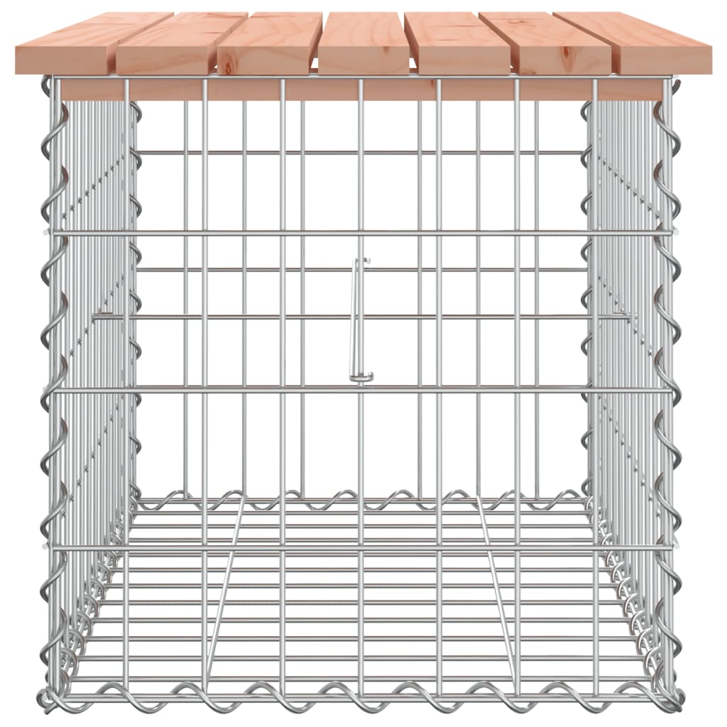 Tuinbank schanskorfontwerp 63x44x42 cm massief douglashout is nu te koop bij PeponiXL, paradijselijk wonen!