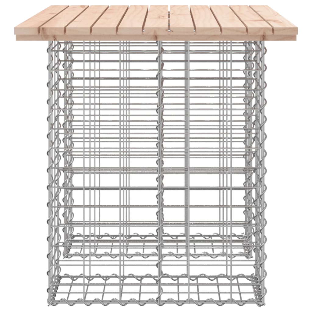 Tuinbank schanskorfontwerp 100x70x72 cm massief grenenhout is nu te koop bij PeponiXL, paradijselijk wonen!