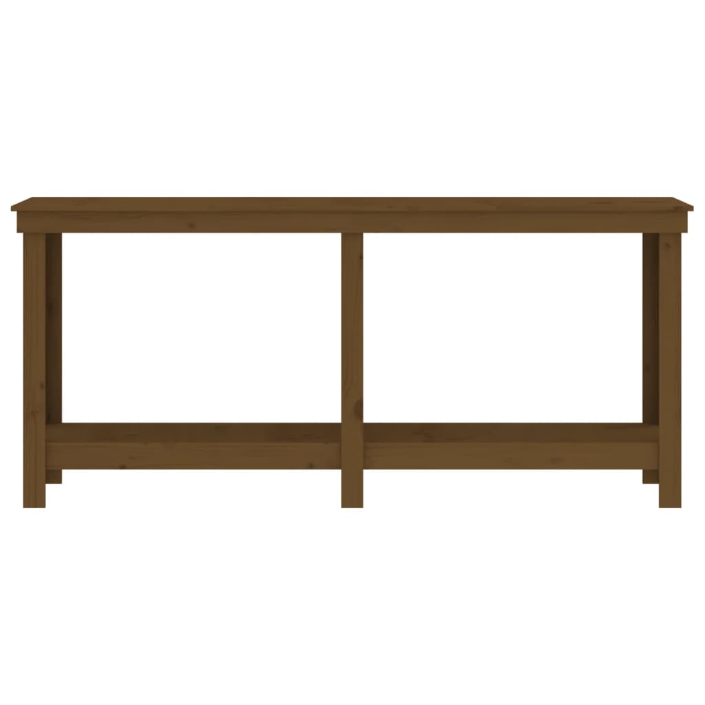 Werkbank 180x50x80 cm massief grenenhout honingbruin is nu te koop bij PeponiXL, paradijselijk wonen!