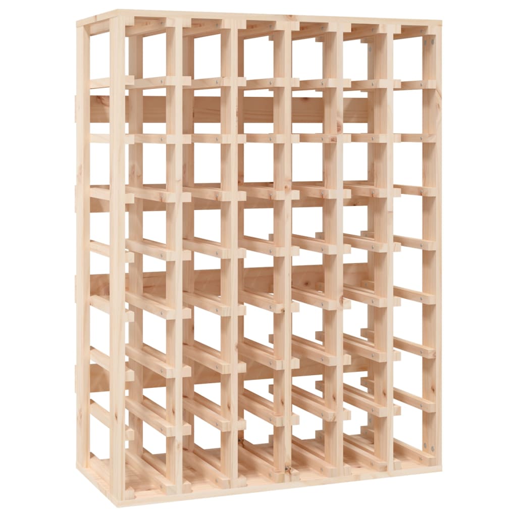Wijnrek 70x33x94 cm massief grenenhout bruin is nu te koop bij PeponiXL, paradijselijk wonen!