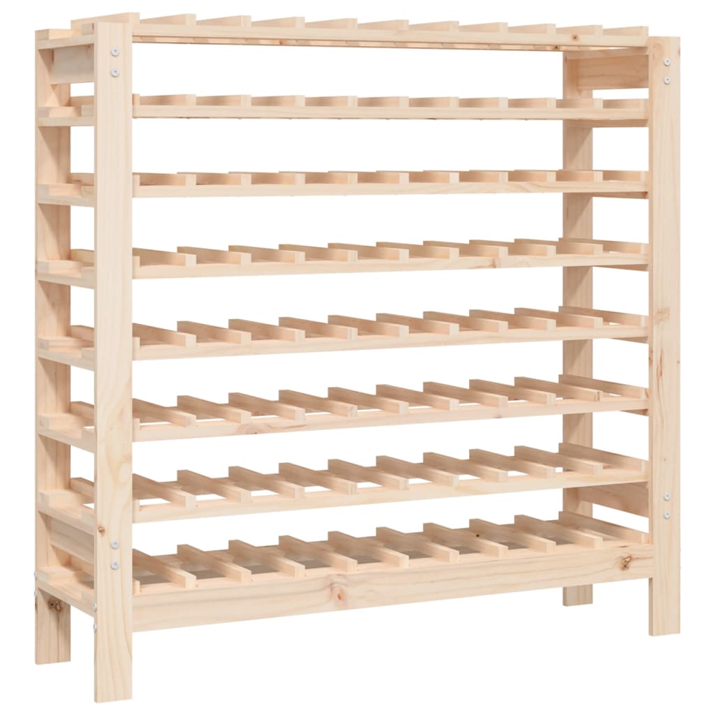 Wijnrek 109,5x30x107,5 cm massief grenenhout is nu te koop bij PeponiXL, paradijselijk wonen!