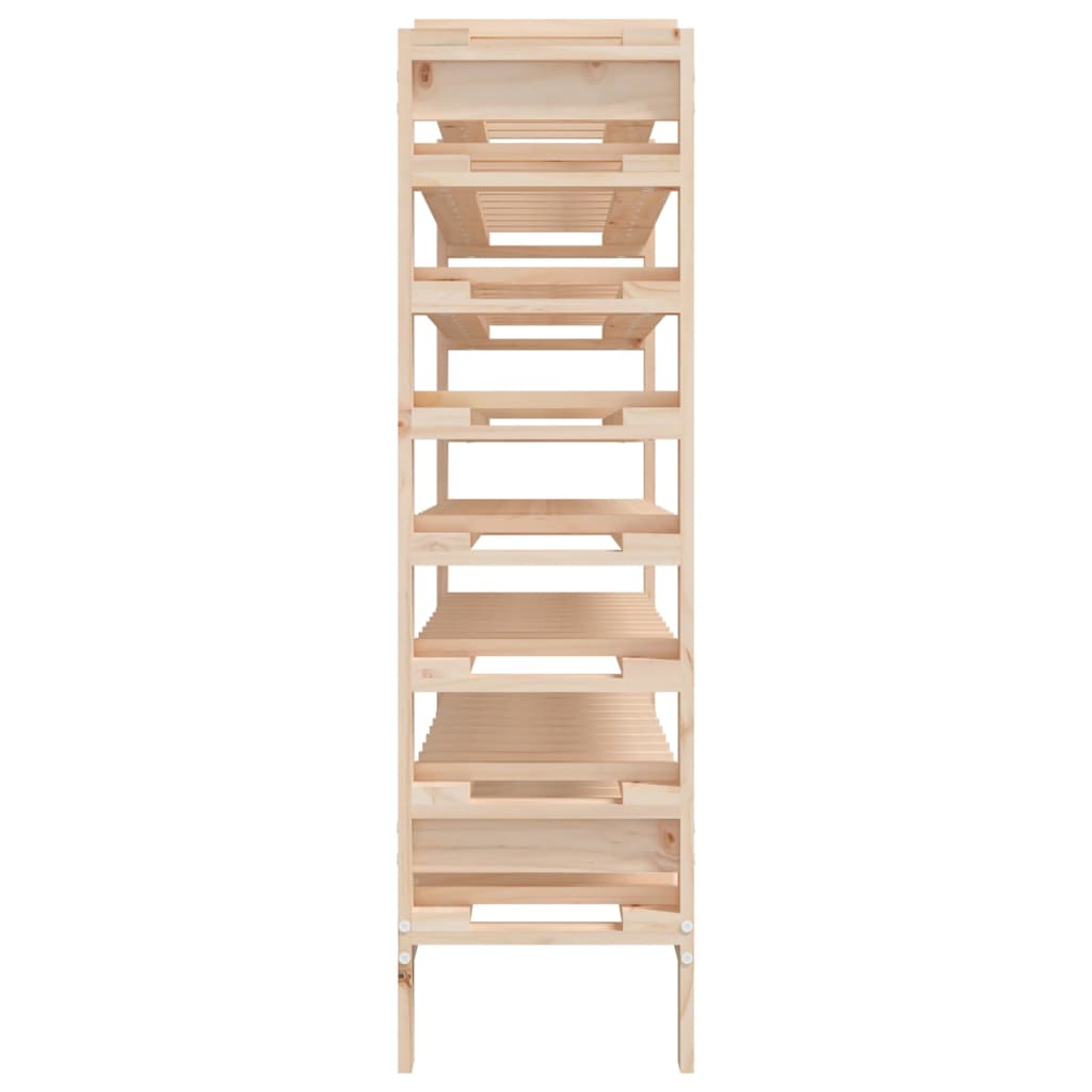 Wijnrek 109,5x30x107,5 cm massief grenenhout is nu te koop bij PeponiXL, paradijselijk wonen!