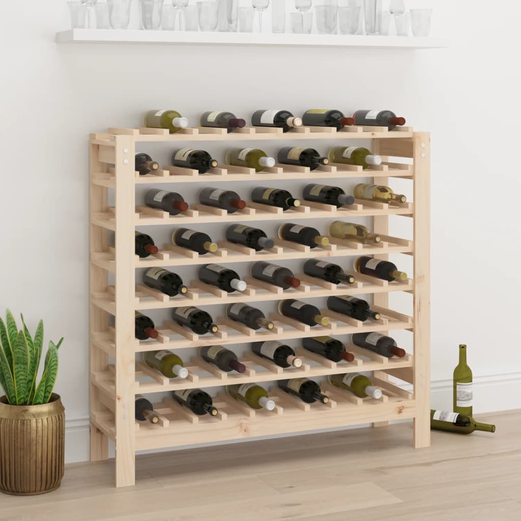 Wijnrek 109,5x30x107,5 cm massief grenenhout is nu te koop bij PeponiXL, paradijselijk wonen!
