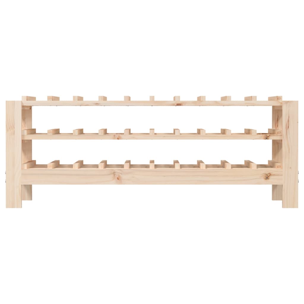 Wijnrek 109,5x30x42 cm massief grenenhout is nu te koop bij PeponiXL, paradijselijk wonen!
