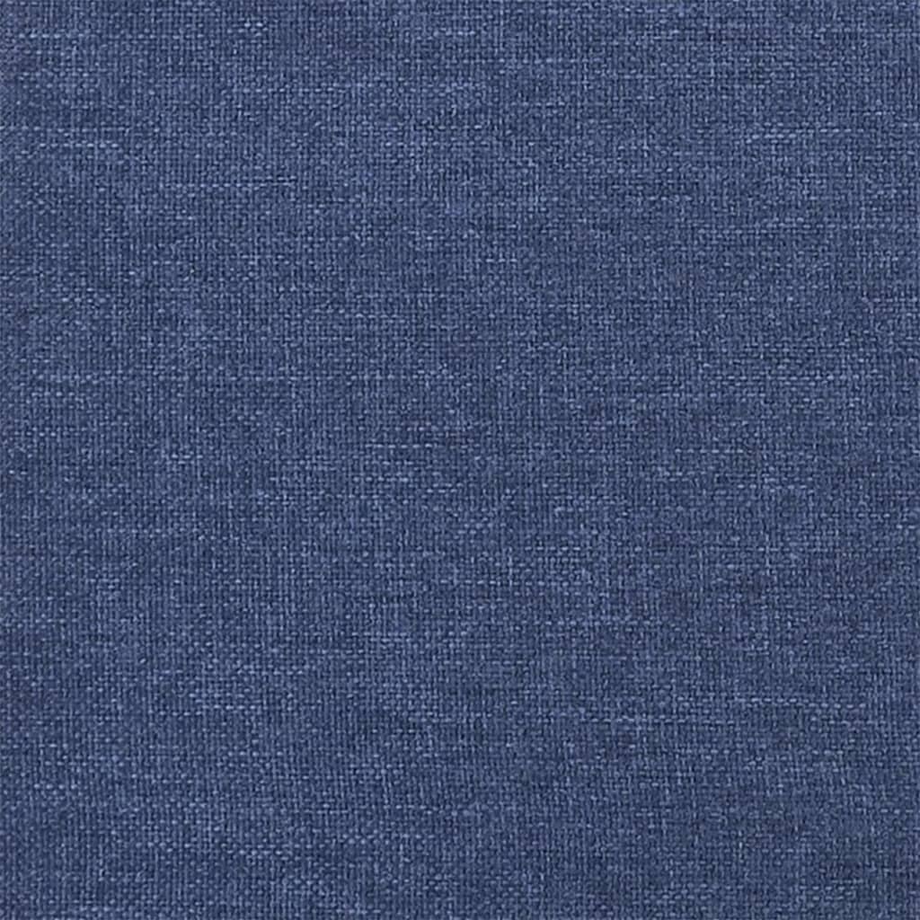 Boxspring met matras stof blauw 100x200 cm is nu te koop bij PeponiXL, paradijselijk wonen!