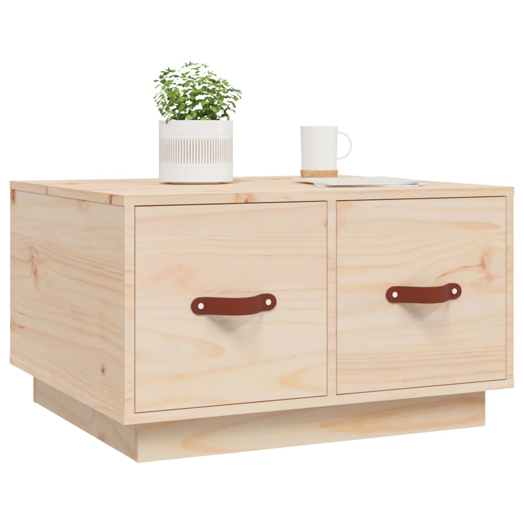 Salontafel 60x53x35 cm massief grenenhout is nu te koop bij PeponiXL, paradijselijk wonen!