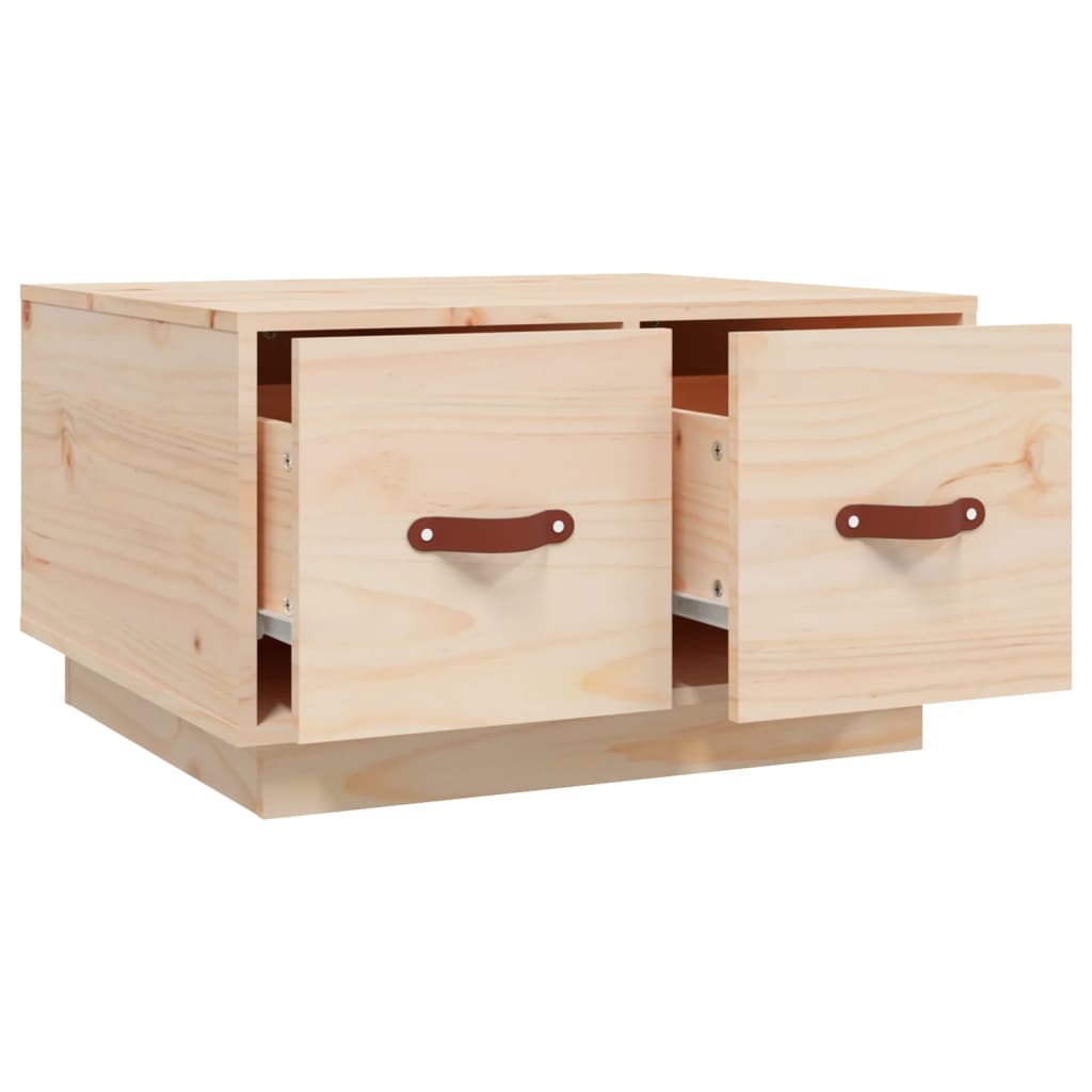 Salontafel 60x53x35 cm massief grenenhout is nu te koop bij PeponiXL, paradijselijk wonen!