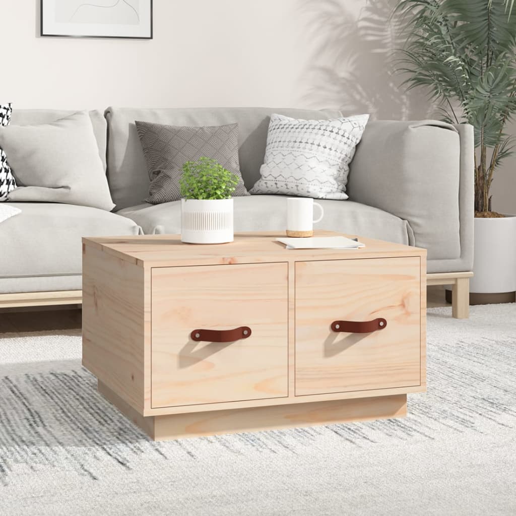 Salontafel 60x53x35 cm massief grenenhout is nu te koop bij PeponiXL, paradijselijk wonen!