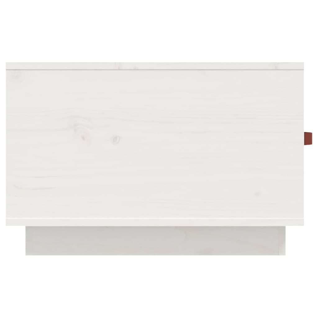 Salontafel 60x53x35 cm massief grenenhout wit is nu te koop bij PeponiXL, paradijselijk wonen!