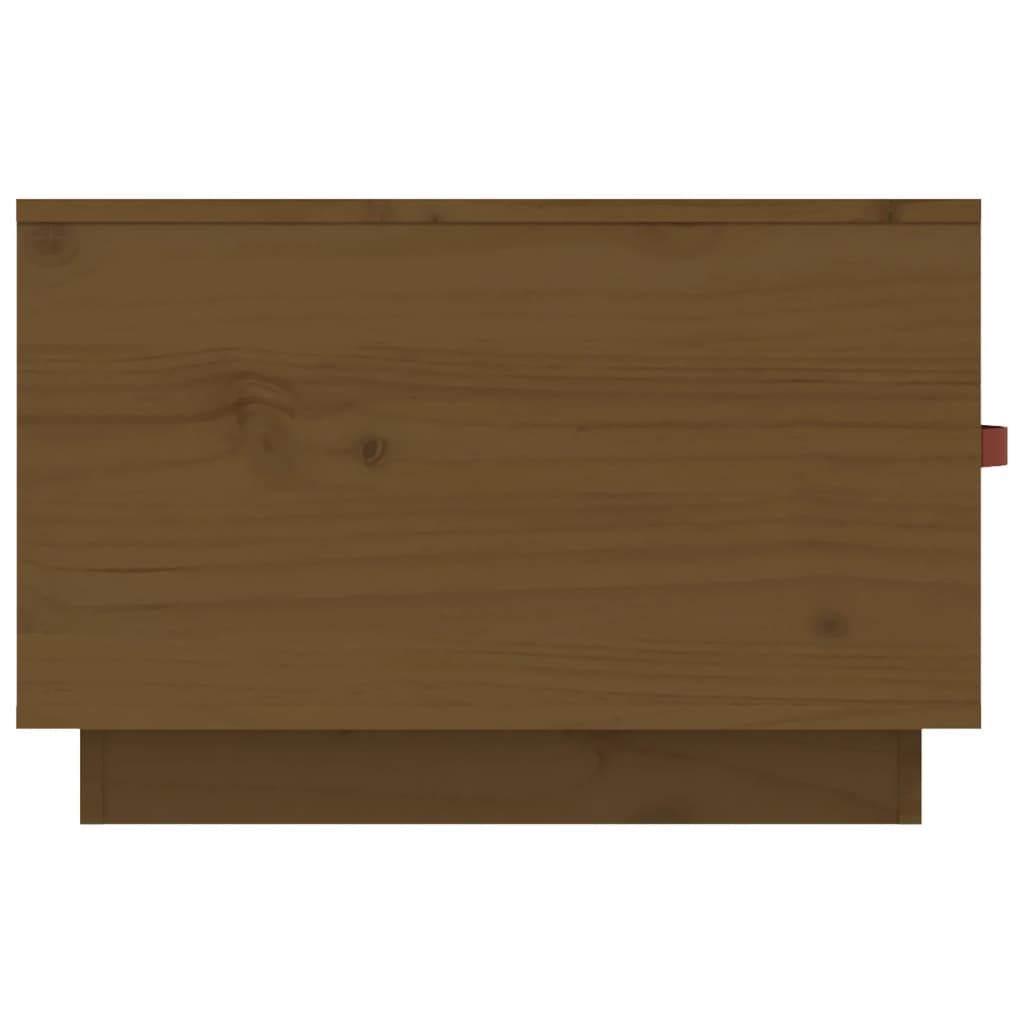 Salontafel 60x53x35 cm massief grenenhout honingbruin is nu te koop bij PeponiXL, paradijselijk wonen!