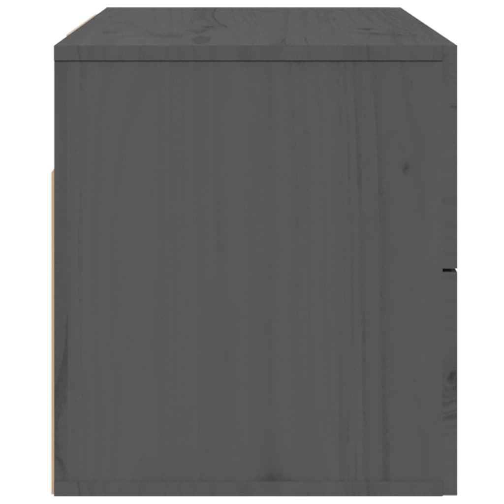 Nachtkastjes 2 st wandgemonteerd 50x36x40 cm grijs is nu te koop bij PeponiXL, paradijselijk wonen!