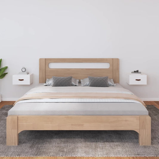 Nachtkastjes 2 st wandgemonteerd 40x29,5x22 cm wit is nu te koop bij PeponiXL, paradijselijk wonen!