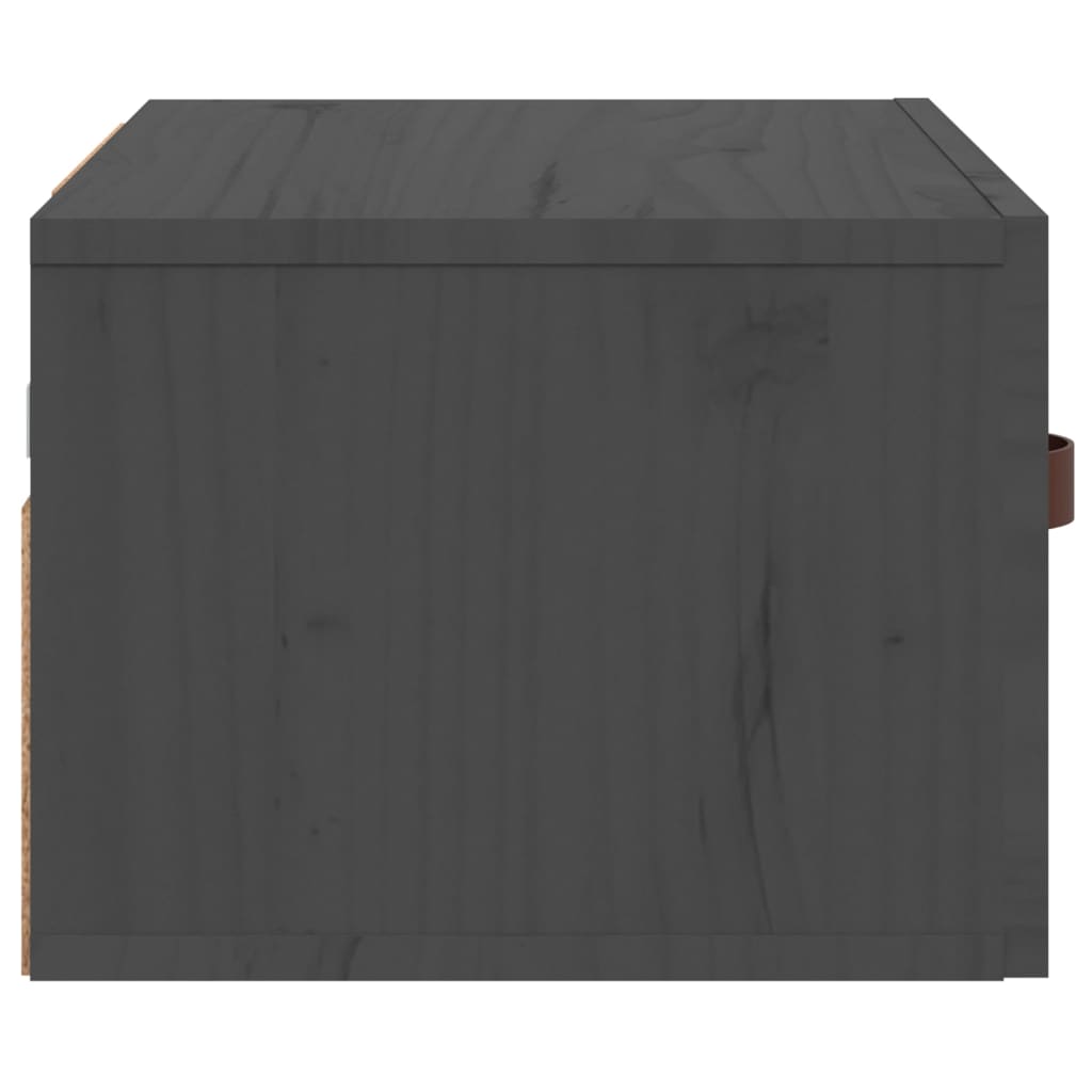 Nachtkastjes 2 st wandgemonteerd 40x29,5x22 cm grijs is nu te koop bij PeponiXL, paradijselijk wonen!