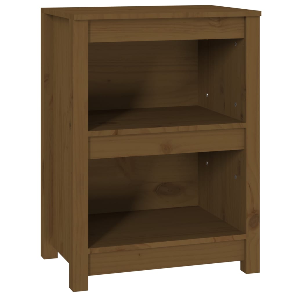 Boekenkast 50x35x68 cm massief grenenhout honingbruin is nu te koop bij PeponiXL, paradijselijk wonen!