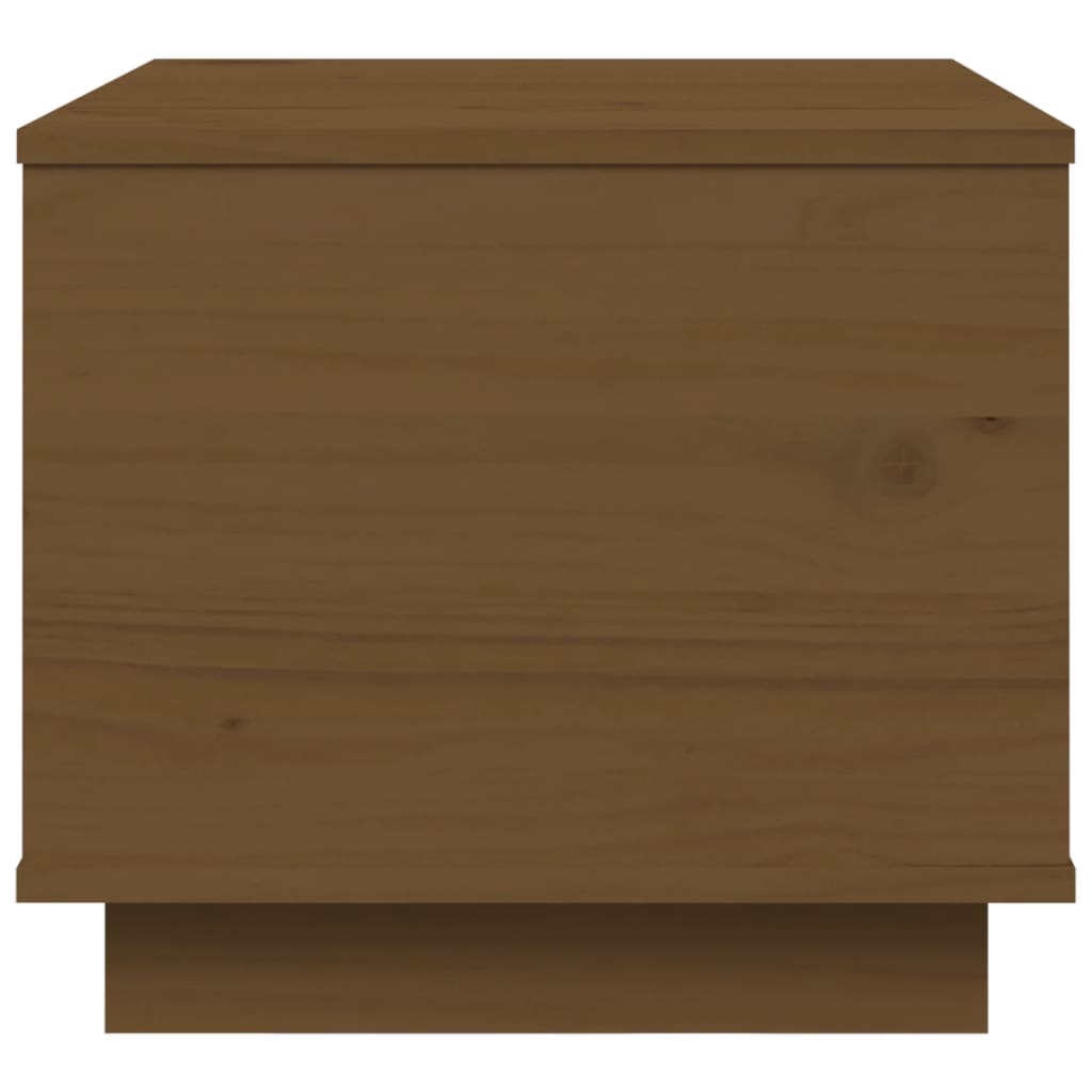 Salontafel 40x50x35 cm massief grenenhout honingbruin is nu te koop bij PeponiXL, paradijselijk wonen!