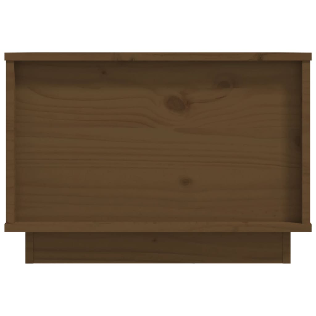 Salontafel 40x50x35 cm massief grenenhout honingbruin is nu te koop bij PeponiXL, paradijselijk wonen!