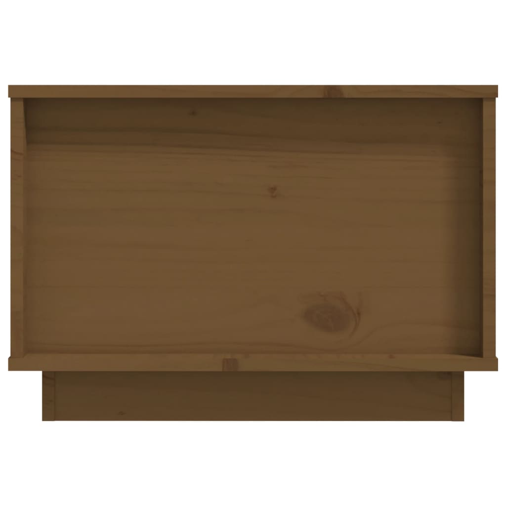 Salontafel 60x50x35 cm massief grenenhout honingbruin is nu te koop bij PeponiXL, paradijselijk wonen!