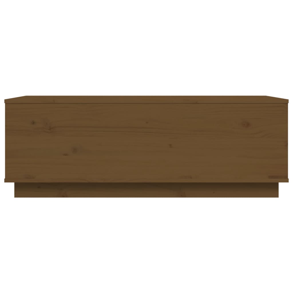 Salontafel 100x50x35 cm massief grenenhout honingbruin is nu te koop bij PeponiXL, paradijselijk wonen!