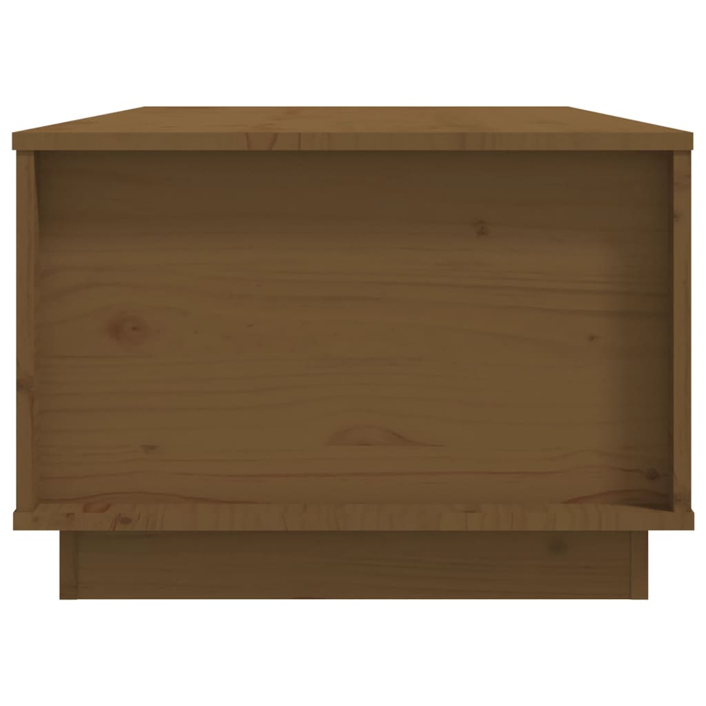 Salontafel 100x50x35 cm massief grenenhout honingbruin is nu te koop bij PeponiXL, paradijselijk wonen!