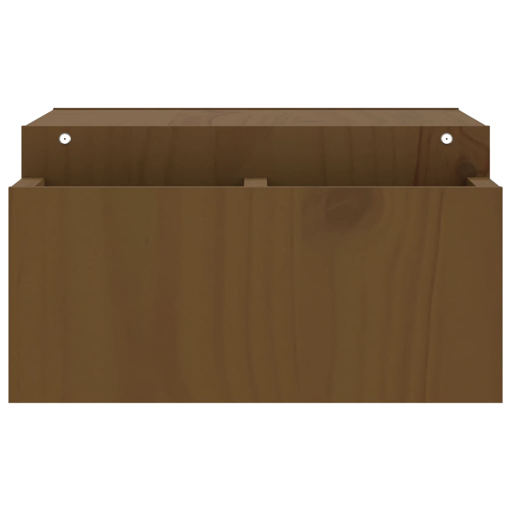 Monitorstandaard 70x27,5x15 cm massief grenenhout honingbruin is nu te koop bij PeponiXL, paradijselijk wonen!