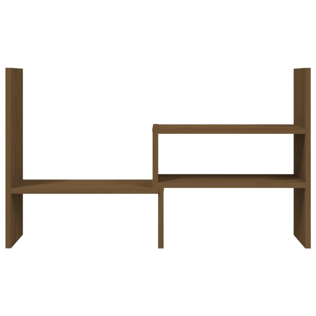 Monitorstandaard (39-72)x17x43 cm grenenhout honingbruin is nu te koop bij PeponiXL, paradijselijk wonen!