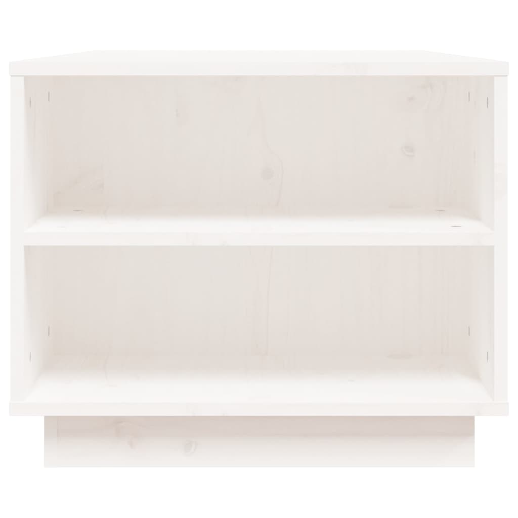 Salontafel 90x49x40,5 cm massief grenenhout wit is nu te koop bij PeponiXL, paradijselijk wonen!