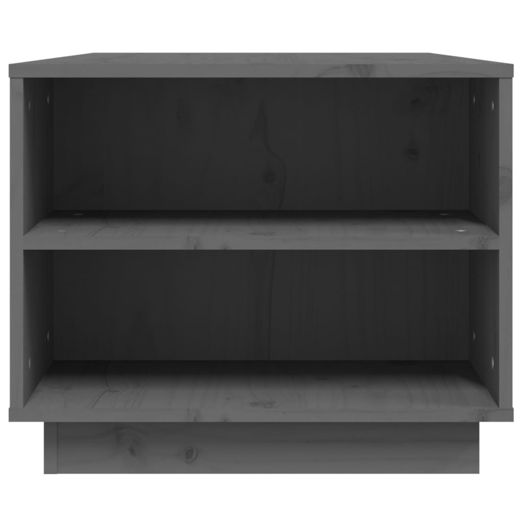 Salontafel 90x49x40,5 cm massief grenenhout grijs is nu te koop bij PeponiXL, paradijselijk wonen!
