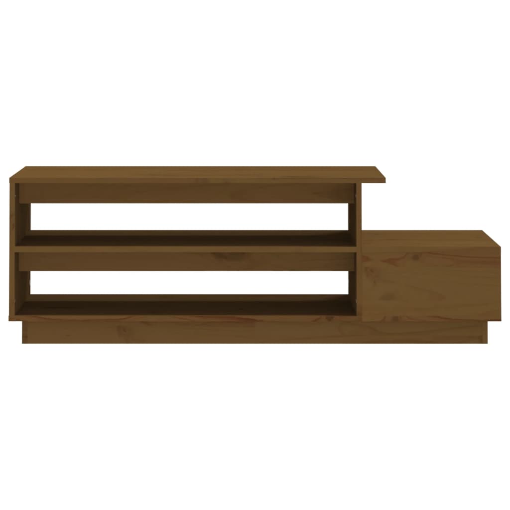 Salontafel 120x50x40,5 cm massief grenenhout honingbruin is nu te koop bij PeponiXL, paradijselijk wonen!