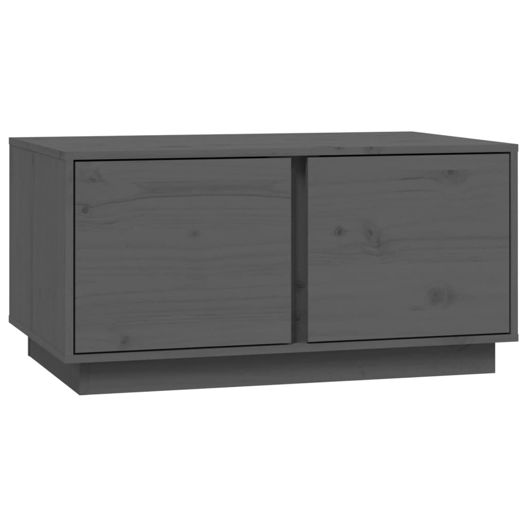 Salontafel 80x50x40 cm massief grenenhout grijs is nu te koop bij PeponiXL, paradijselijk wonen!