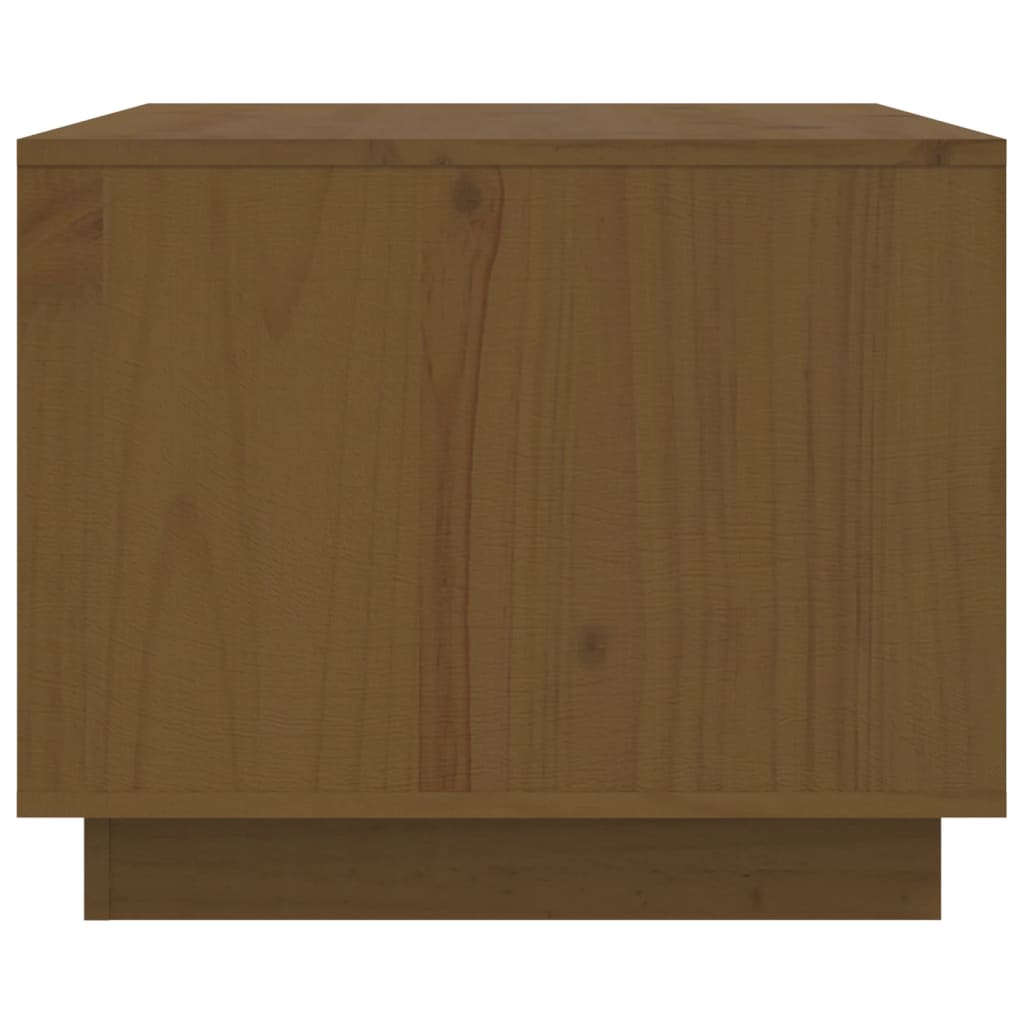 Salontafel 80x50x40 cm massief grenenhout honingbruin is nu te koop bij PeponiXL, paradijselijk wonen!