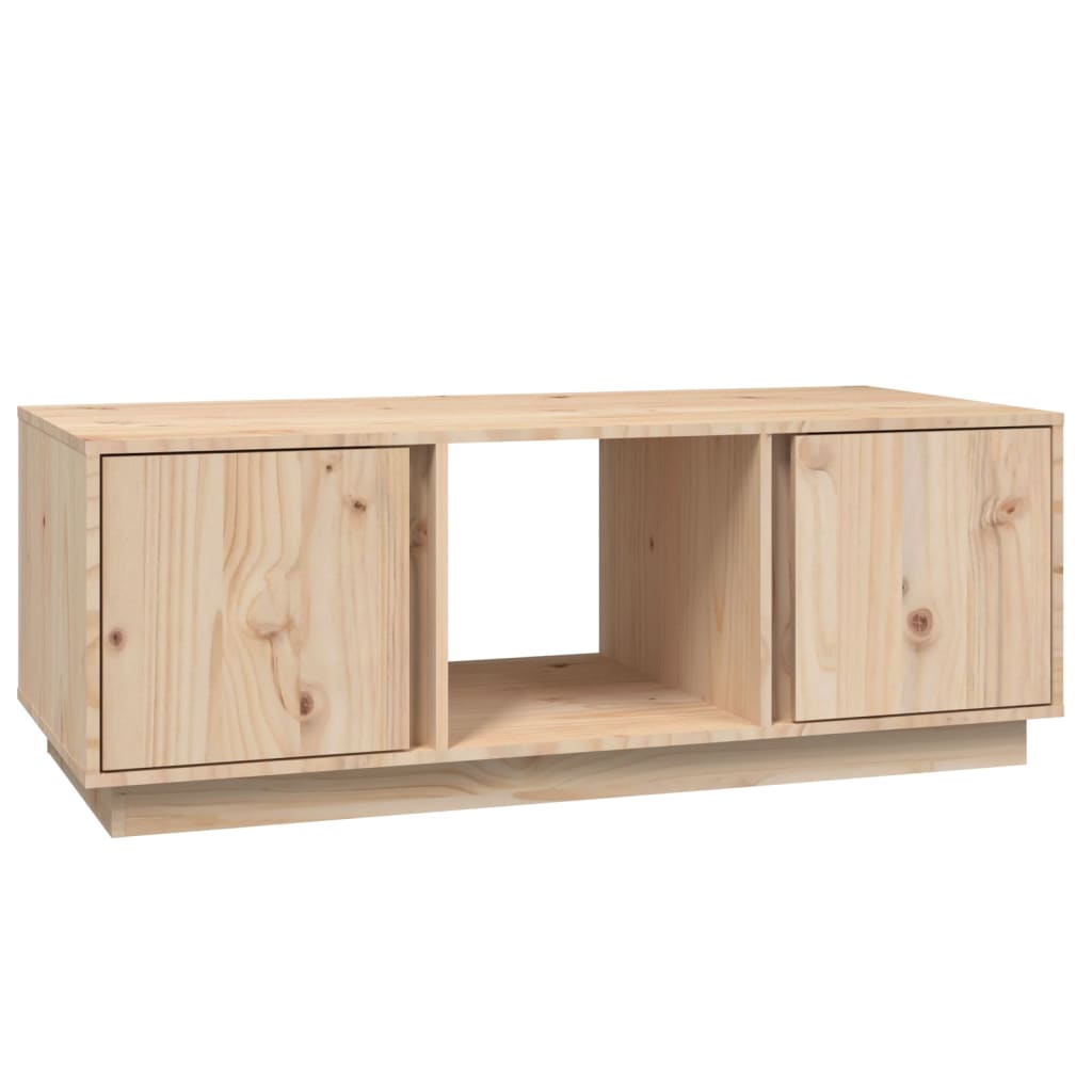 Salontafel 110x50x40 cm massief grenenhout is nu te koop bij PeponiXL, paradijselijk wonen!