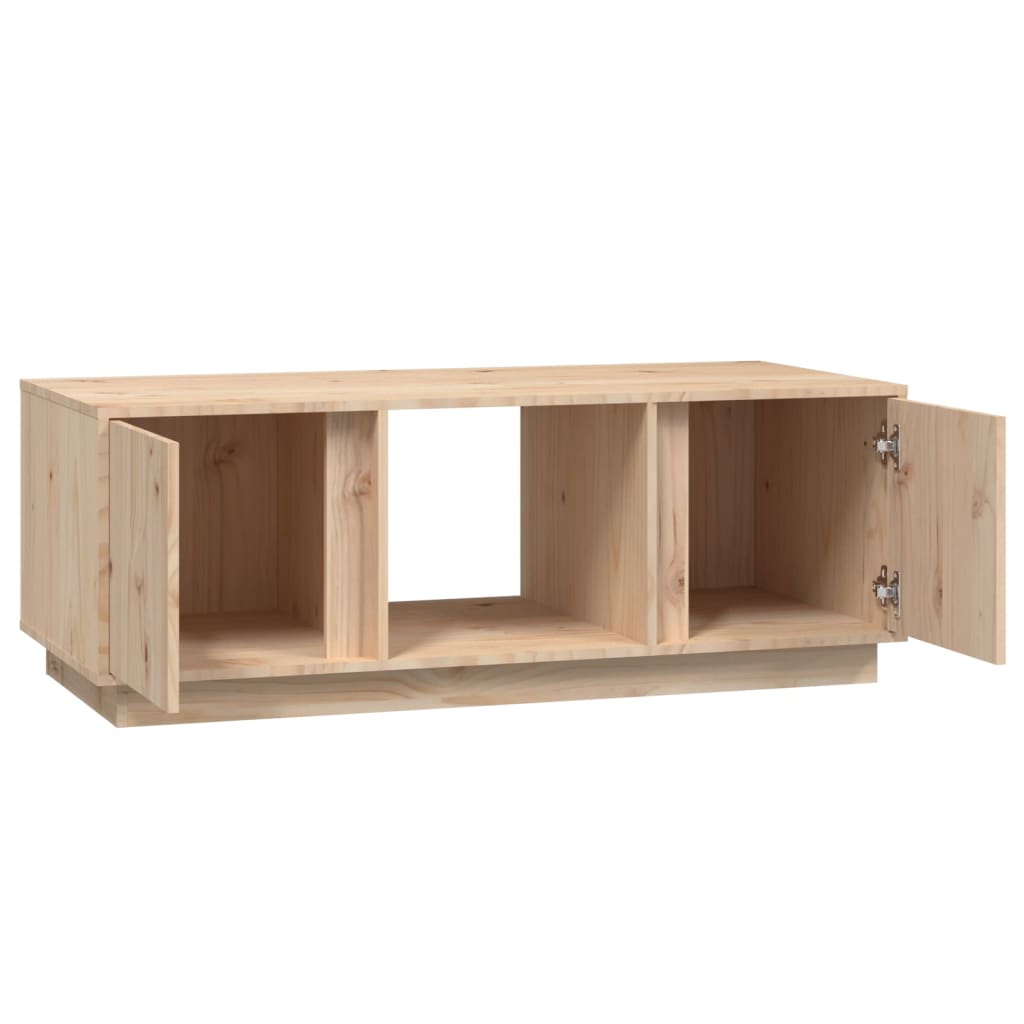 Salontafel 110x50x40 cm massief grenenhout is nu te koop bij PeponiXL, paradijselijk wonen!