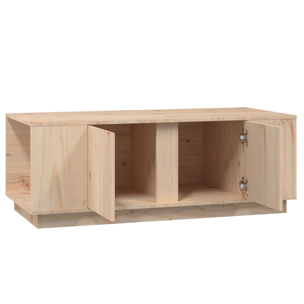Salontafel 110x50x40 cm massief grenenhout is nu te koop bij PeponiXL, paradijselijk wonen!