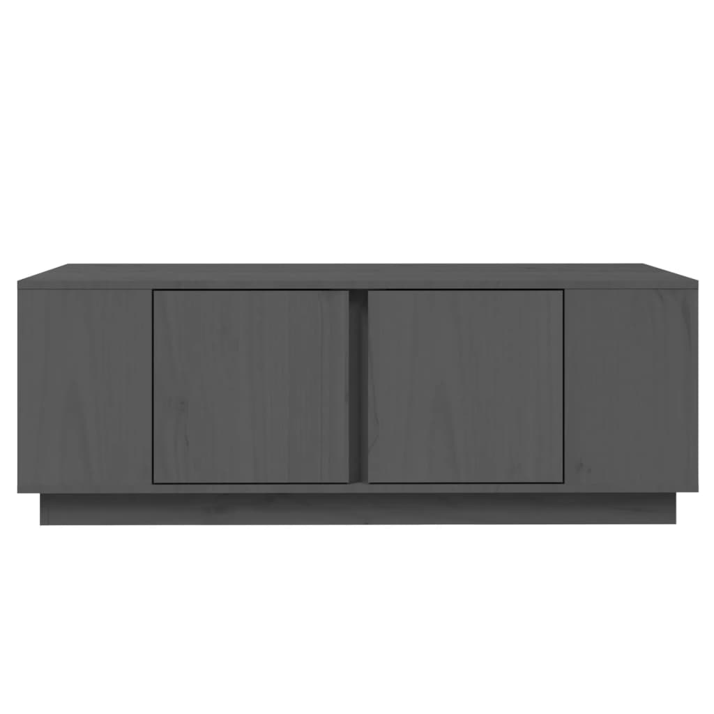 Salontafel 110x50x40 cm massief grenenhout grijs is nu te koop bij PeponiXL, paradijselijk wonen!