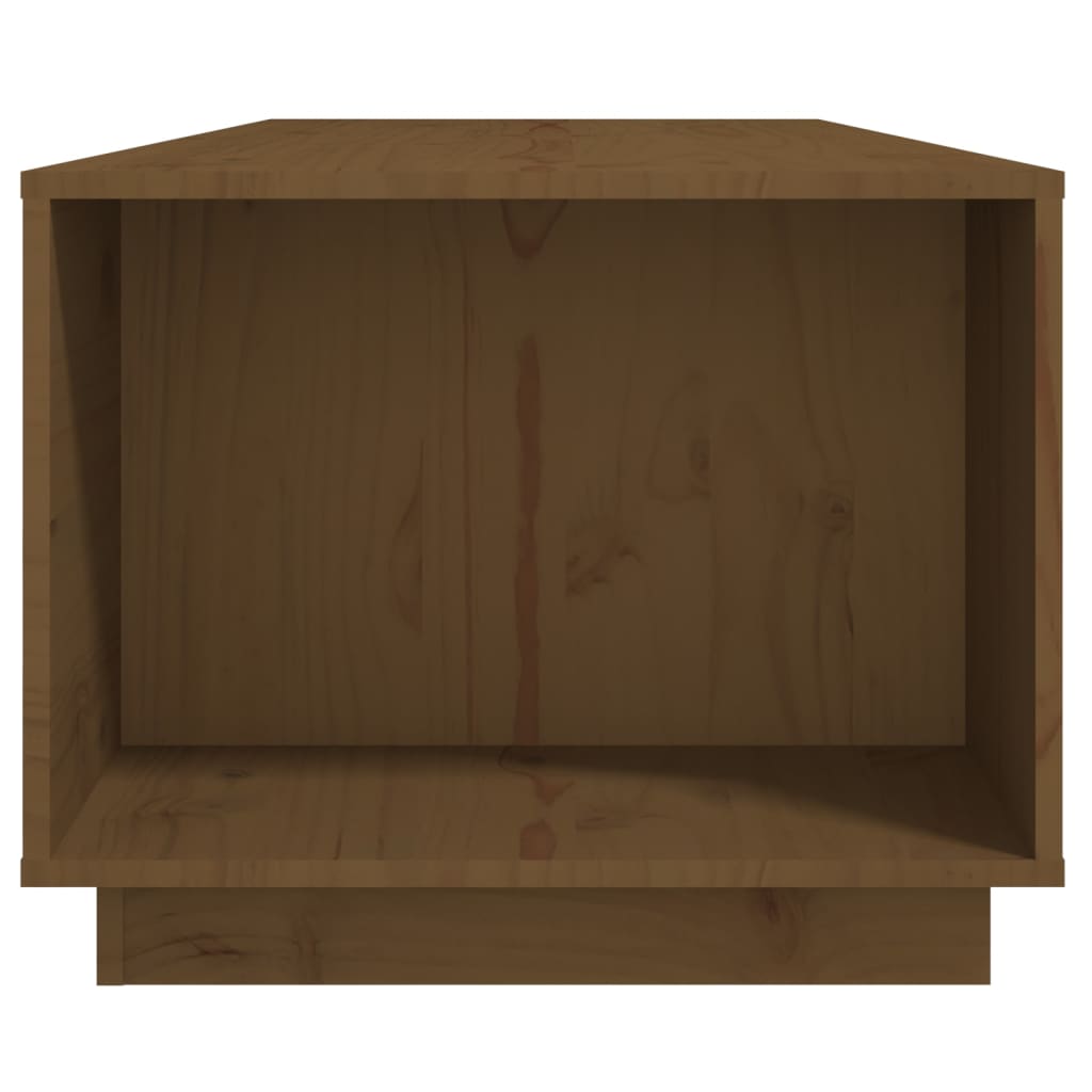 Salontafel 110x50x40 cm massief grenenhout honingbruin is nu te koop bij PeponiXL, paradijselijk wonen!