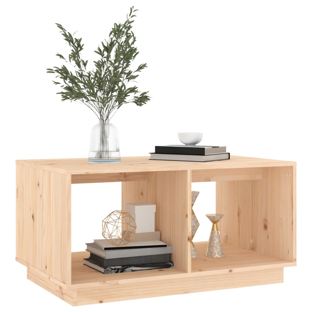 Salontafel 80x50x40 cm massief grenenhout is nu te koop bij PeponiXL, paradijselijk wonen!
