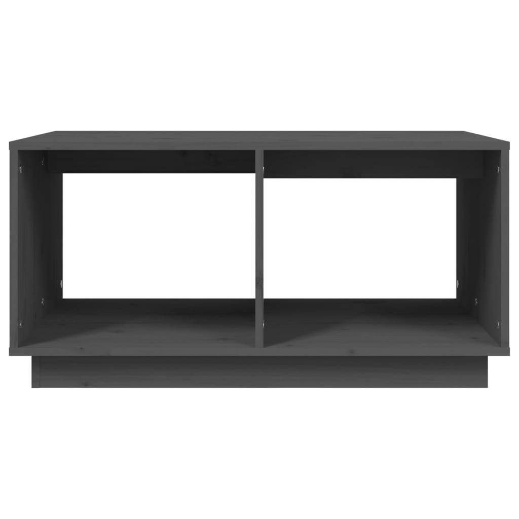 Salontafel 80x50x40 cm massief grenenhout grijs is nu te koop bij PeponiXL, paradijselijk wonen!