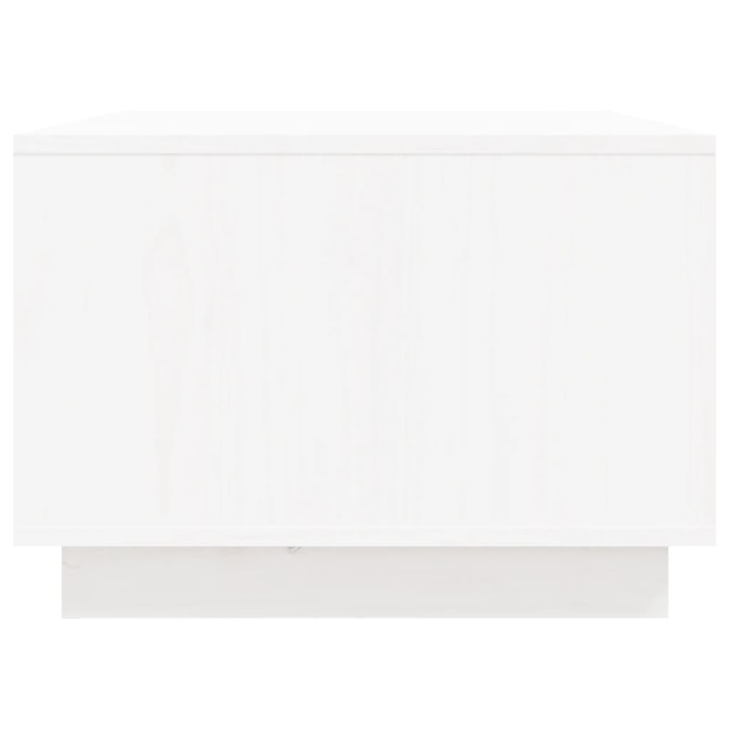 Salontafel 80x50x35 cm massief grenenhout wit is nu te koop bij PeponiXL, paradijselijk wonen!