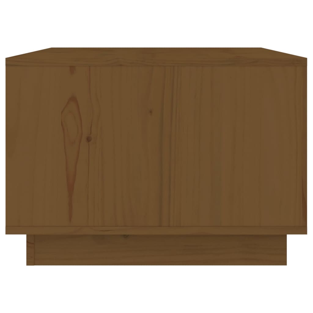 Salontafel 80x50x35 cm massief grenenhout honingbruin is nu te koop bij PeponiXL, paradijselijk wonen!