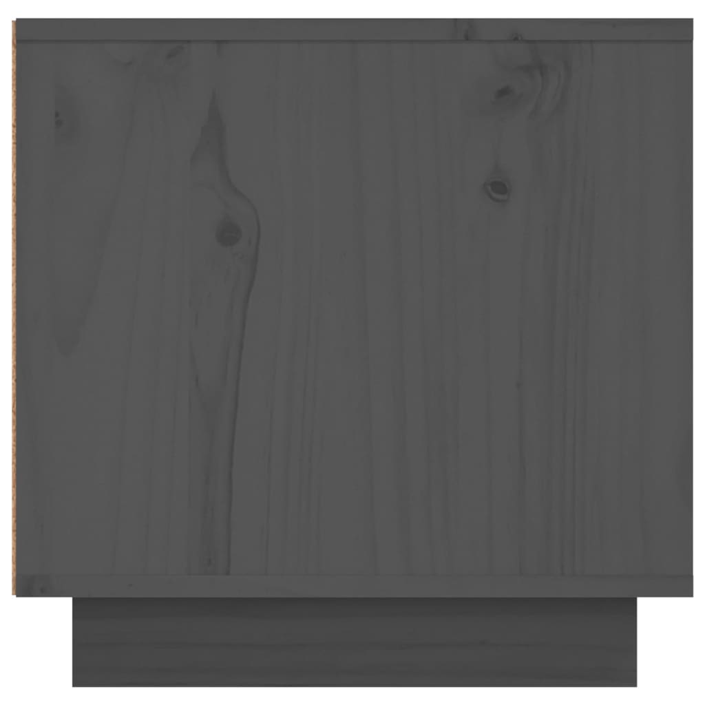 Tv-meubel 140x40x40 cm massief grenenhout grijs is nu te koop bij PeponiXL, paradijselijk wonen!