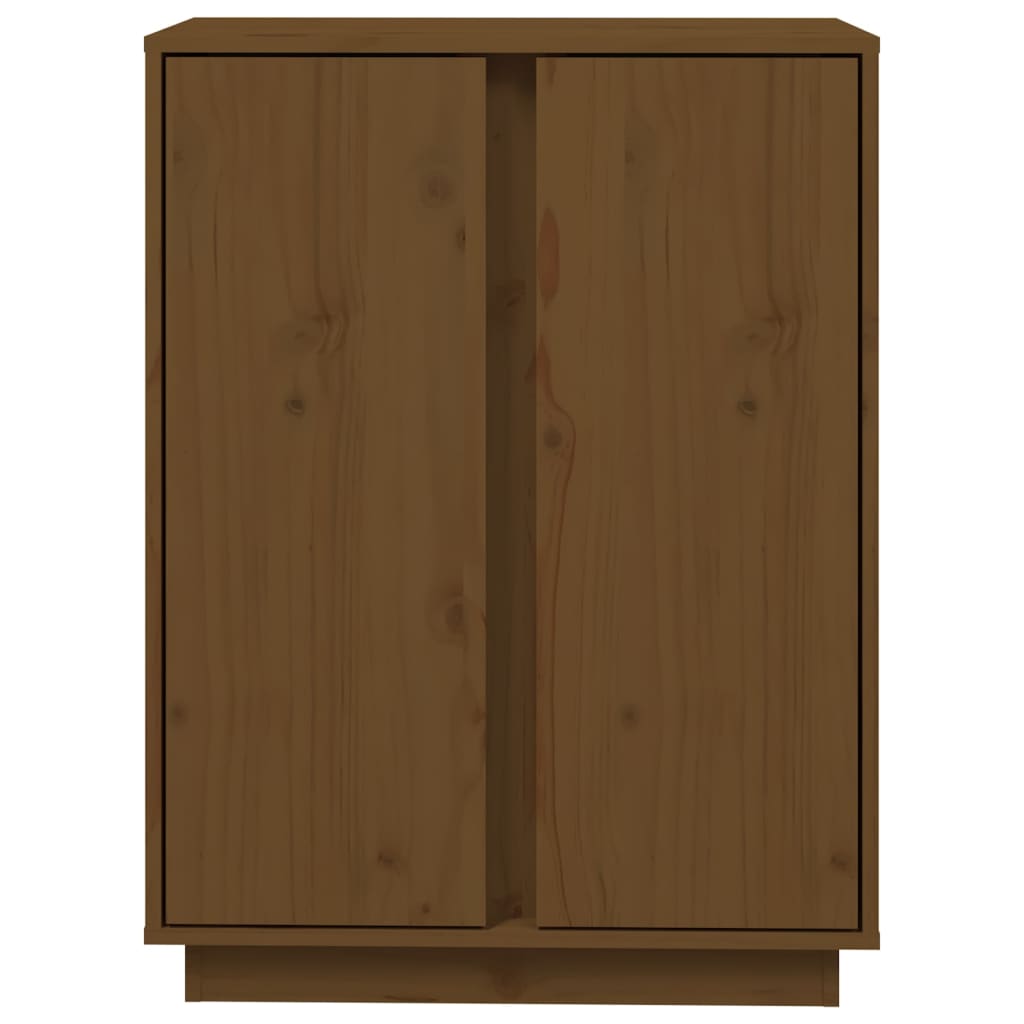 Dressoir 60x35x80 cm massief grenenhout honingbruin is nu te koop bij PeponiXL, paradijselijk wonen!