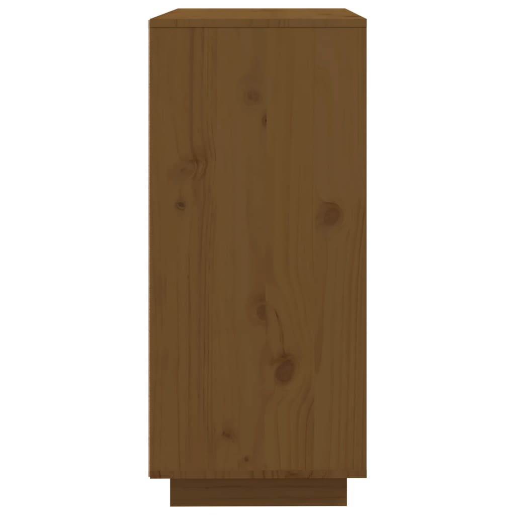 Dressoir 60x35x80 cm massief grenenhout honingbruin is nu te koop bij PeponiXL, paradijselijk wonen!